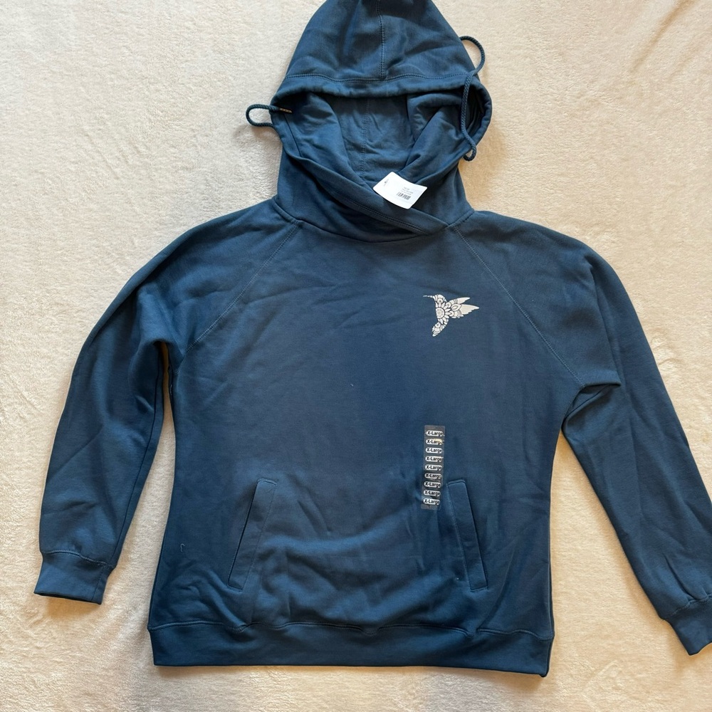 NWT Cowl Neck Hoodie